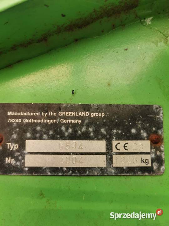 Zgrabiarka deutz fahr ks 362 Maszyny zielonkowe sprzedam