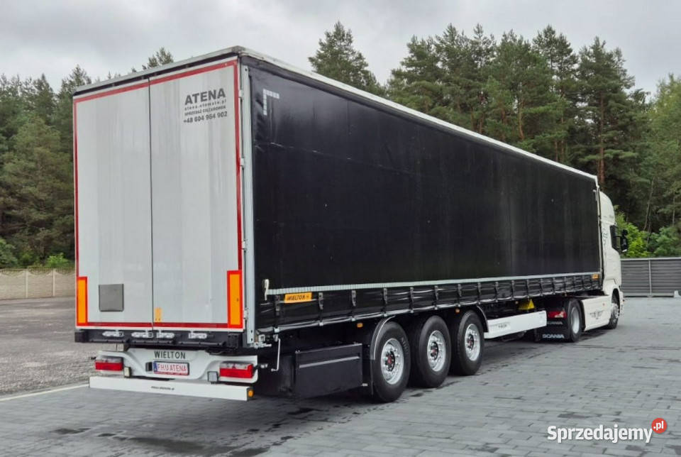 Scania Standard Top Line Wielton półautomatyczna Daleszyce