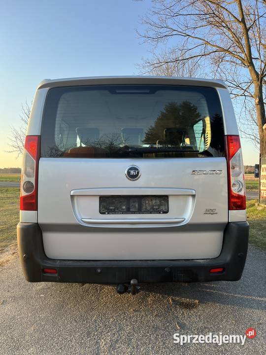 Fiat Scudo Long 9 osób 2x Klima 2x drzwi suwane tempomat łódzkie Poddębice