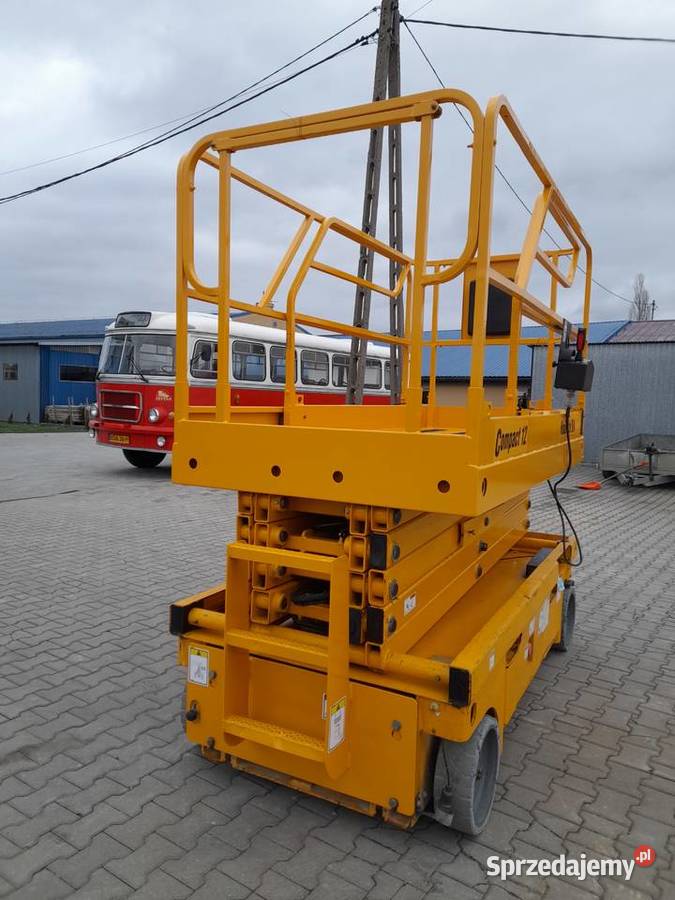 Podnośnik nożycowy Haulotte Compact 12 wys rob Dąbrowa Tarnowska