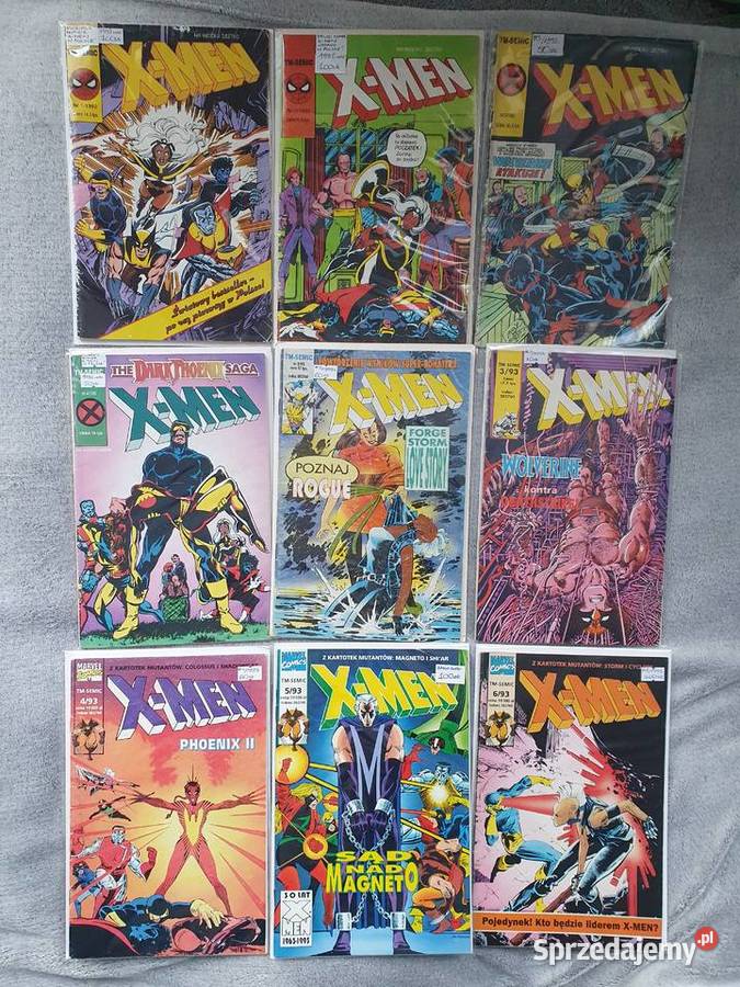 XMen zestaw 40 komiksów wydawnictwo TMSemic lata Kultura i Rozrywka Gdynia