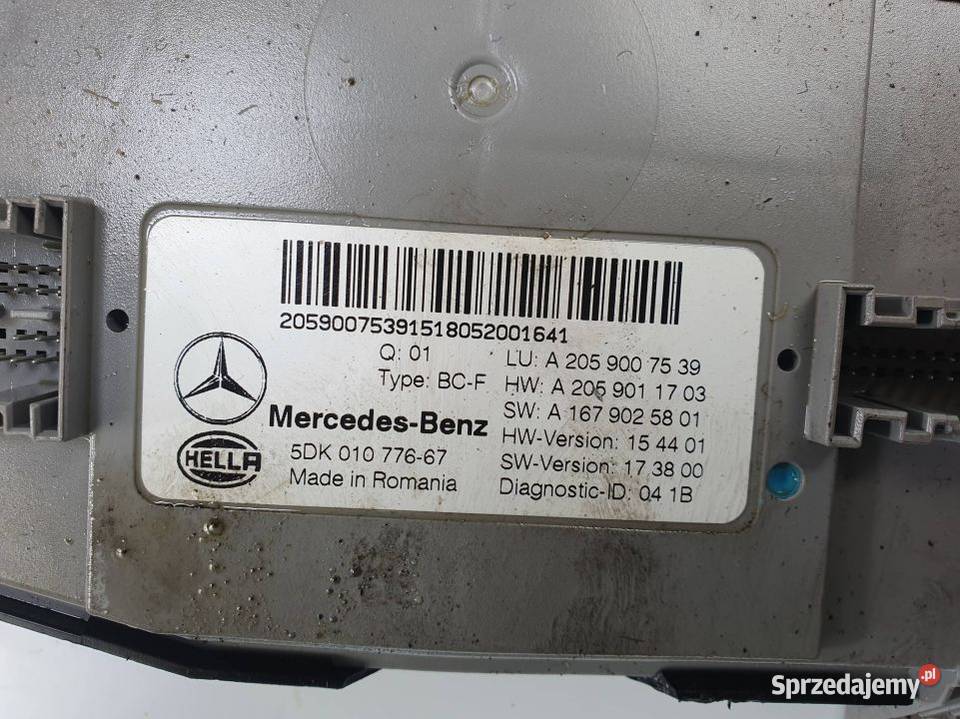 MODUŁ MERCEDES C W205 4MATIC A2059007539