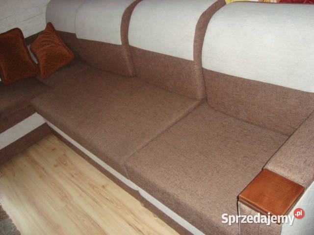 Duzy naroznik z funkcją spania kujawsko-pomorskie Inowrocław