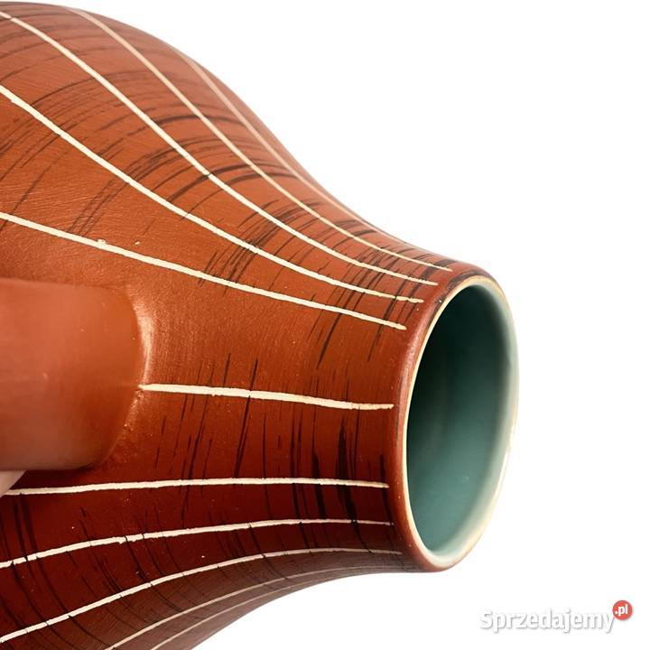 Ceramiczny wazon z uchem Gramann Keramik Niemcy Dom i Ogród mazowieckie Warszawa