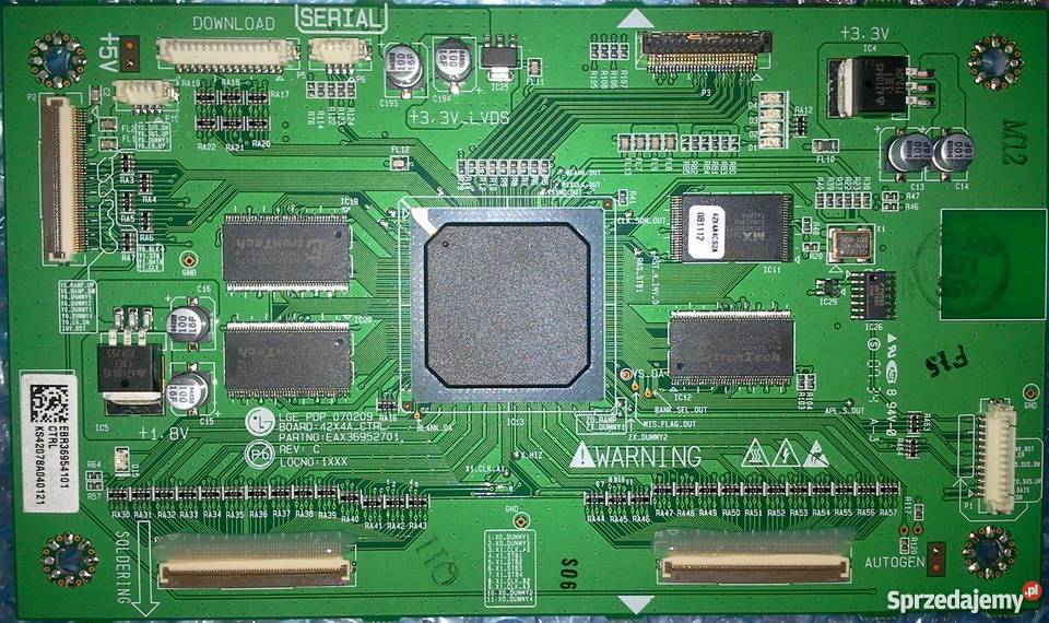 Płyty YSUS ZSUS CTRL do LG 42PC35 42PC51 42PT81 opolskie Opole sprzedam