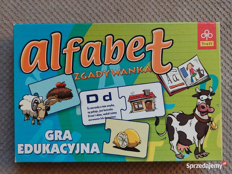 TREFL Alfabet zgadywanka małopolskie