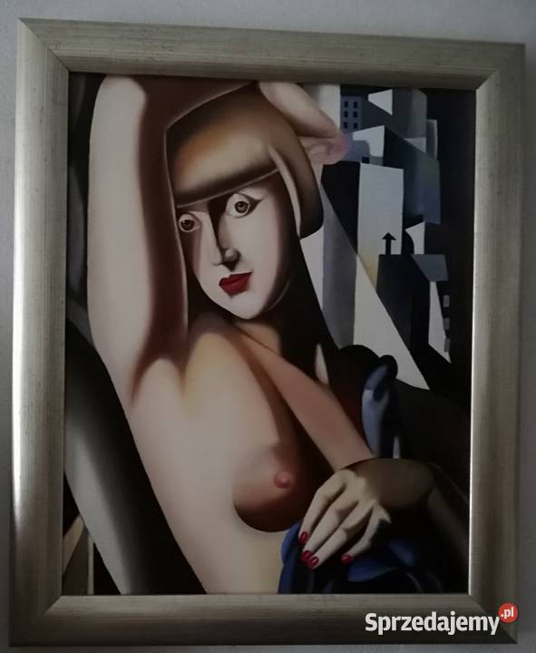 Kopia obrazu Tamary ŁempickiejPortret Suzy Warszawa sprzedam