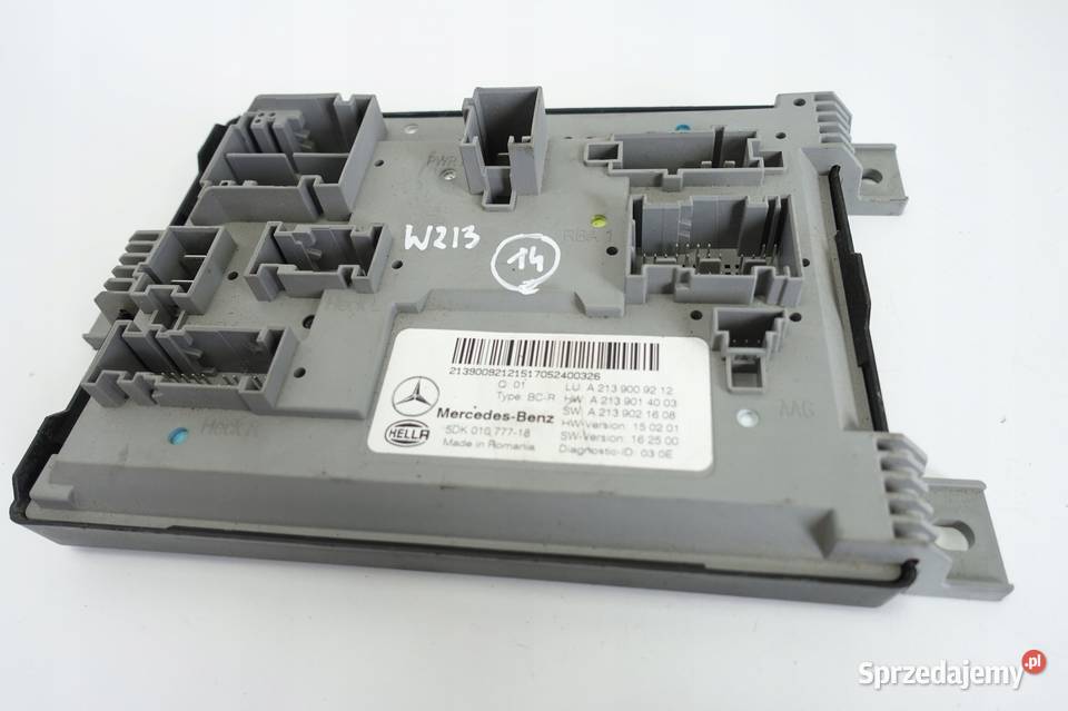 Mercedes W213 C213 MODUŁ STEROWNIK A2139009212 Pozostałe Chełm