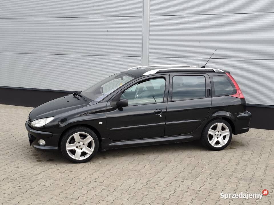 Peugeot 206 sw 16 Benz Śliczny skóra climatronik 207000km Wołomin