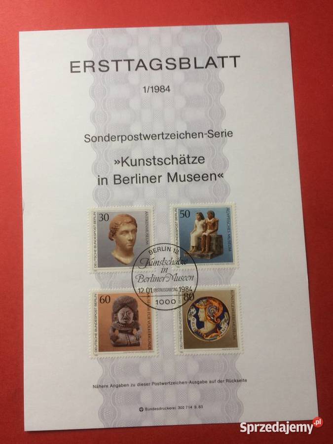 555 Niemiecki Specjalny Znaczek Pocztowy zachodniopomorskie