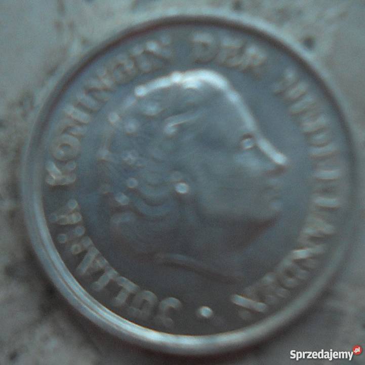 ANTYLE HOLENDERSKIE110 GULDENA1966 rSREBRO 640 Numizmatyka Legionowo