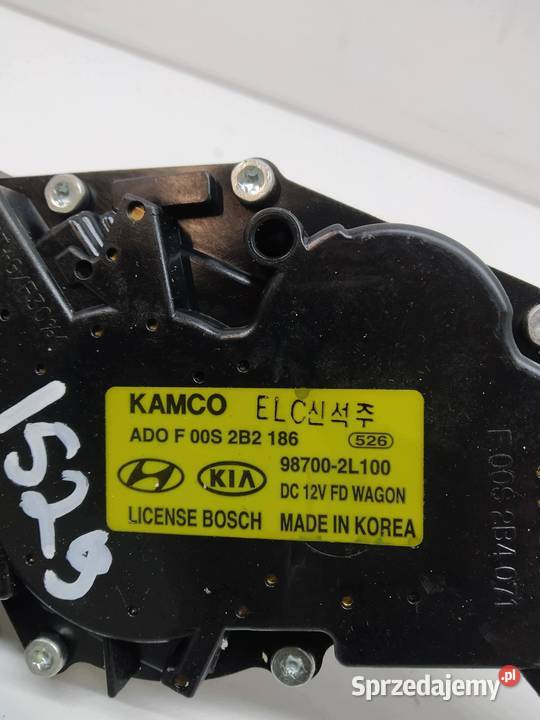 SILNICZEK WYCIERACZKI TYŁ KOMBI 987002L100 Rok produkcji 2010