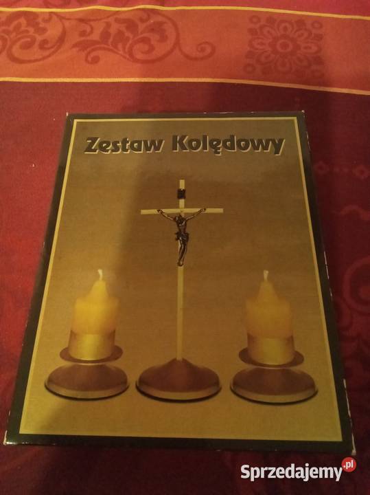 Zestaw kolędowy złoty Vintage Warszawa