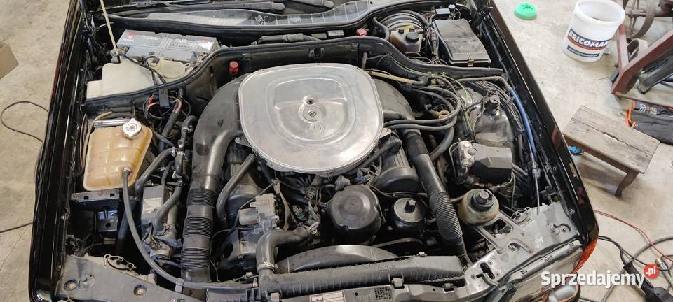 Mercedes 126 sec 500 wersja europejska 260 koni śląskie Jaworzno