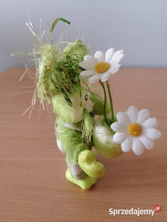 ZAJĄCZEK wielkanocny zając figurka ozdoba Złotniki