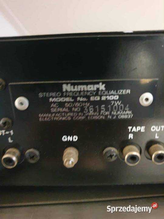 Numark korektor graficzny Leżajsk sprzedam