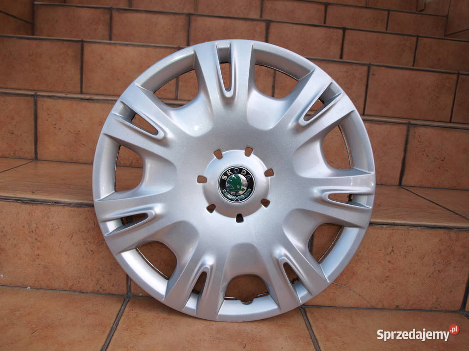 Skoda kołpaki 16 oryginalne komplet 4 sztuki stalowe Kalisz