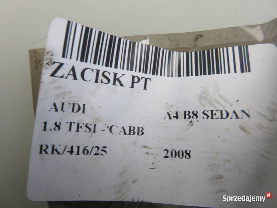 ZACISK PRAWY TYŁ AUDI A4 B8 18 TFSI CABB