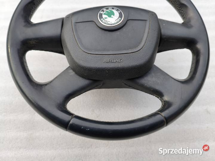 Skórzana Kierownica Skoda Fabia II Roomster I mazowieckie