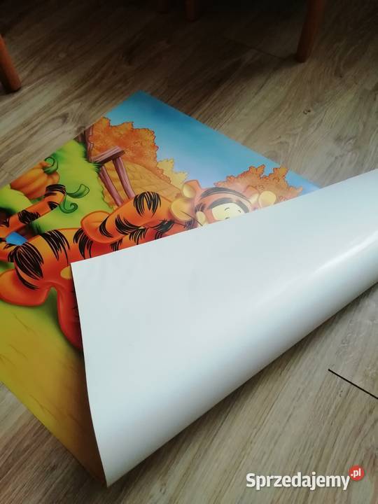 Duży plakat 91x61 Kubuś Puchatek i przyjaciele Mysłowice