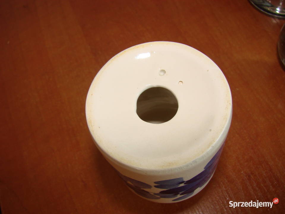 fajansowa solniczka PRL Pruszcz Gdański sprzedam