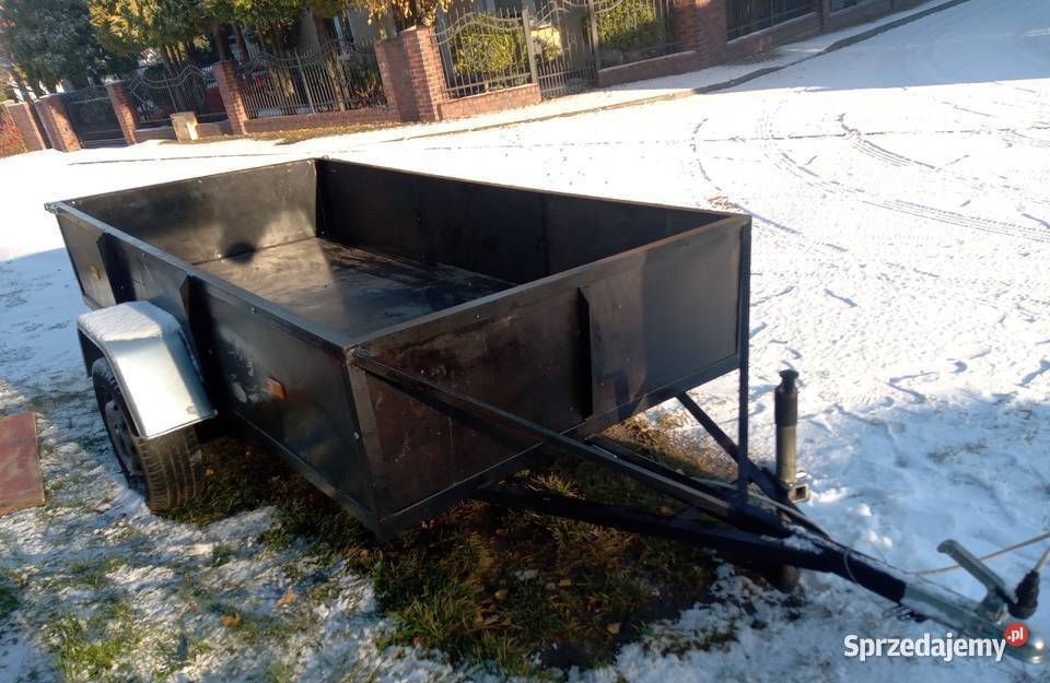 Przyczepka lekka 300x140 dmc 550 towarowe Burtowe i plandeki Gdynia sprzedam