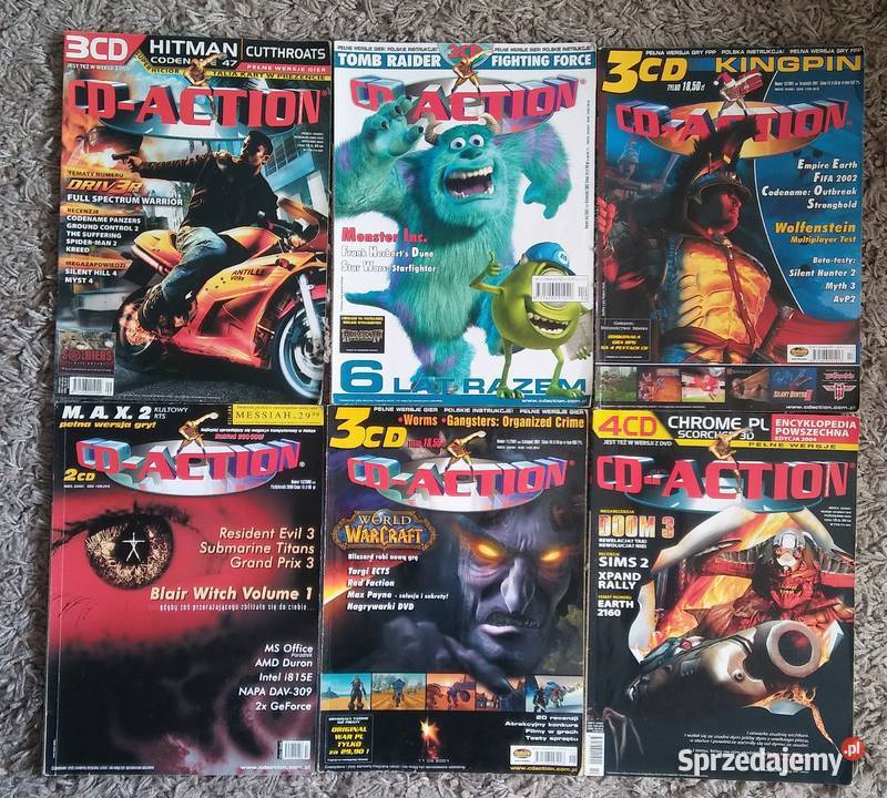 Magazyn CdAction 12 sztuk Tablet Dolsk sprzedam