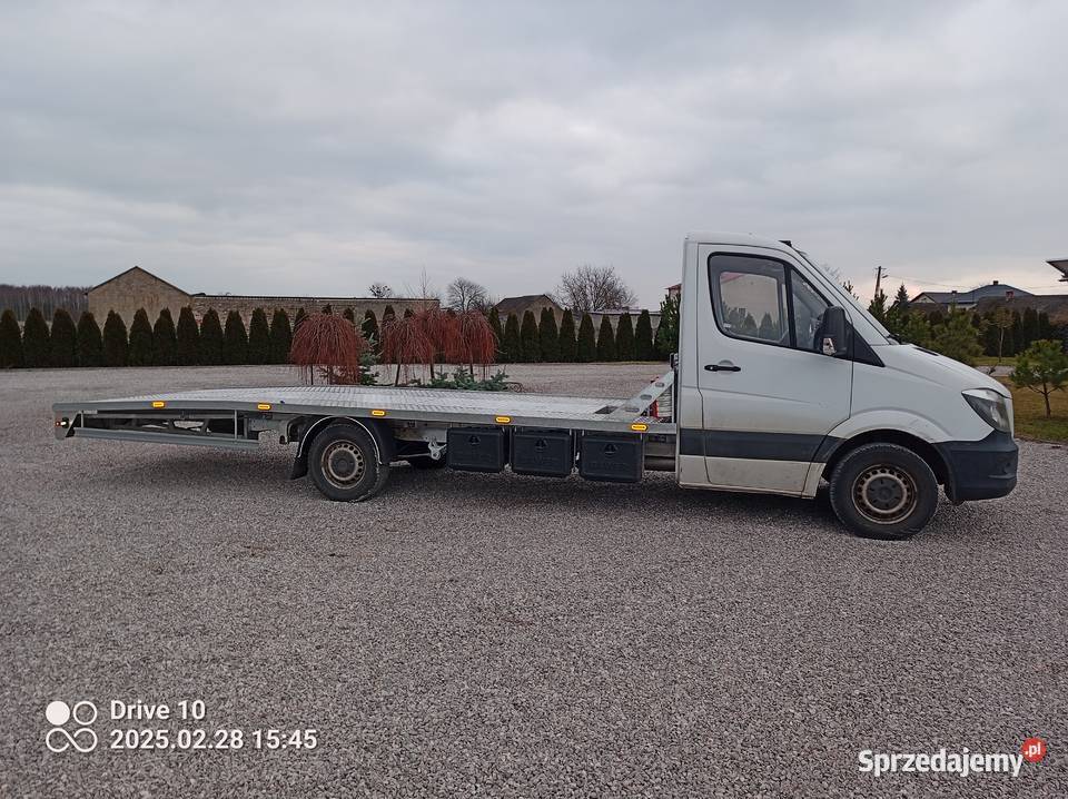 Autolaweta 59m Mercedes Sprinter zamiana 440km