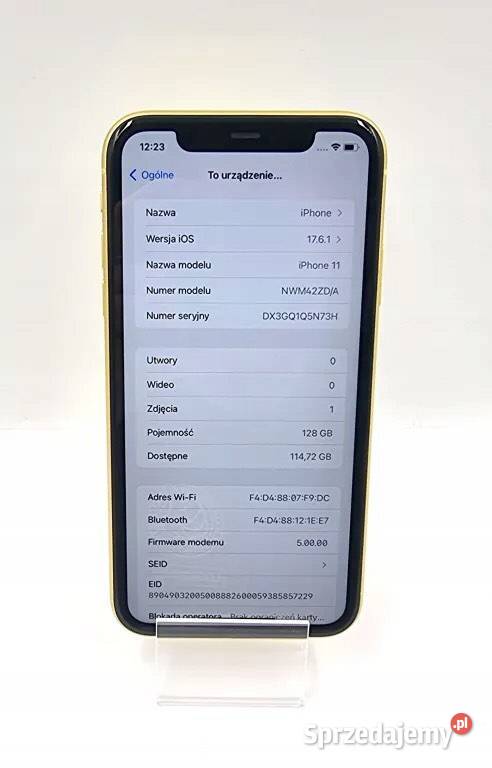 iPhone 11 128gb kondycja 80 sprzedam