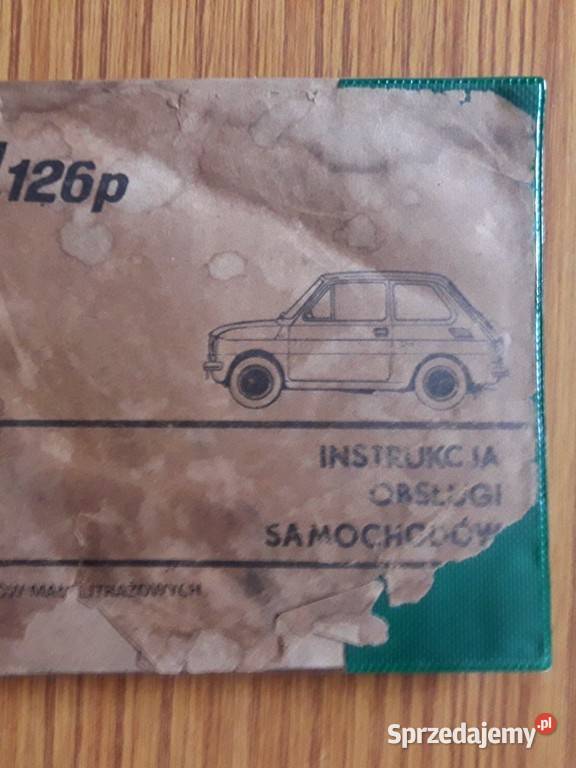 Polski Fiat 126p Maluch instrukcja obsługi PRL nr 2