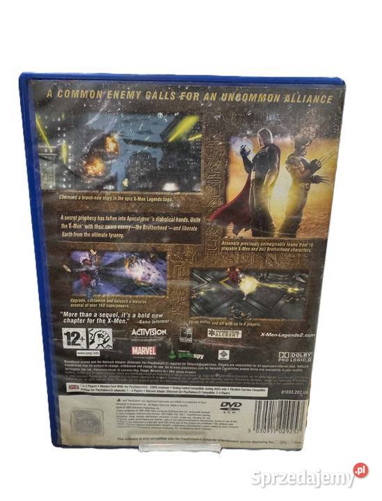 Gra XMen Legends II Rise of Apocalypse 2 Elbląg