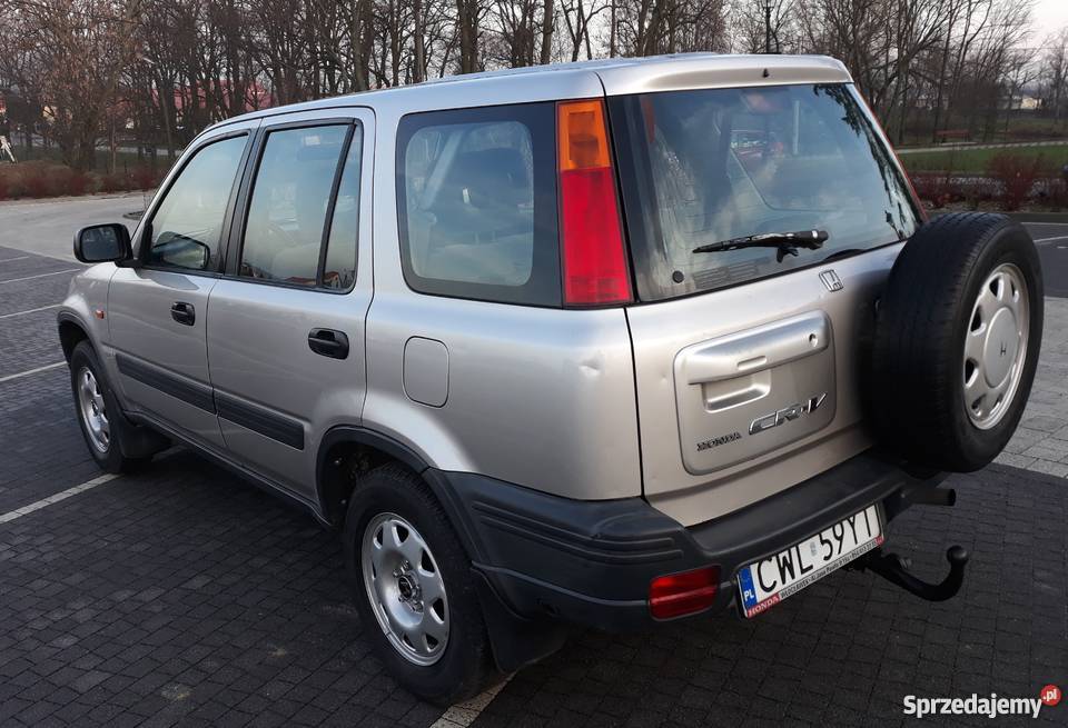 Honda CRV I CRV 1998 227 000 BenzynaLPG złoty CR-V Kłótno