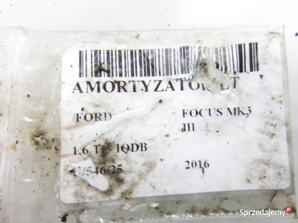 AMORTYZATORY TYŁ FORD FOCUS III 16 Ti