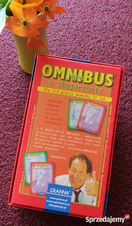 NOWA gra edukacyjna Omnibus gra w skojarzenia Wrocław