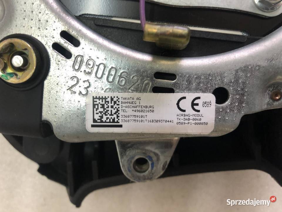 PODUSZKA KIEROWCY AIRBAG 33675789203Z BMW E46