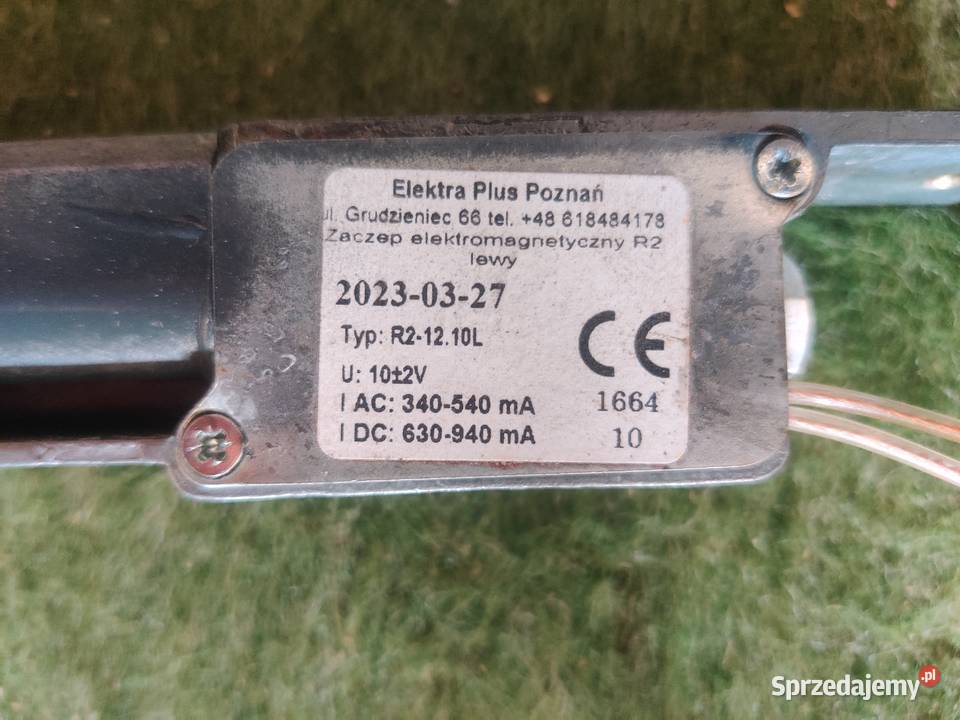 Zaczep elektromagnetyczny R 2 Myszków sprzedam