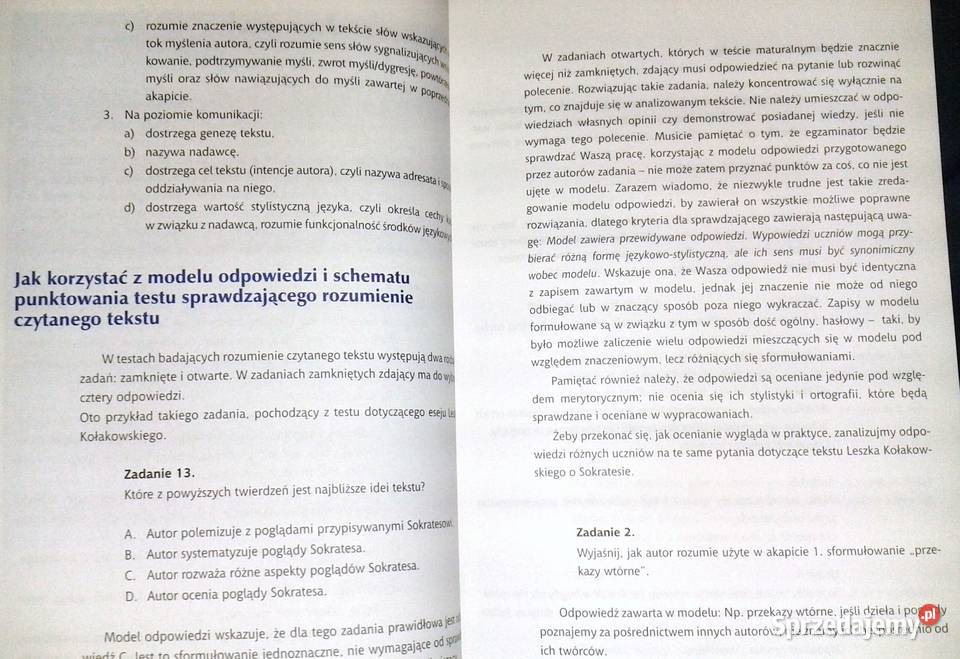 Język polski Matura 2007 Cz 2 M B Kupisz lubelskie Chełm