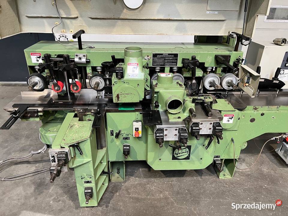 Strugarka czterostronna Weinig Profiamt 22N Produkcja Juszczyn