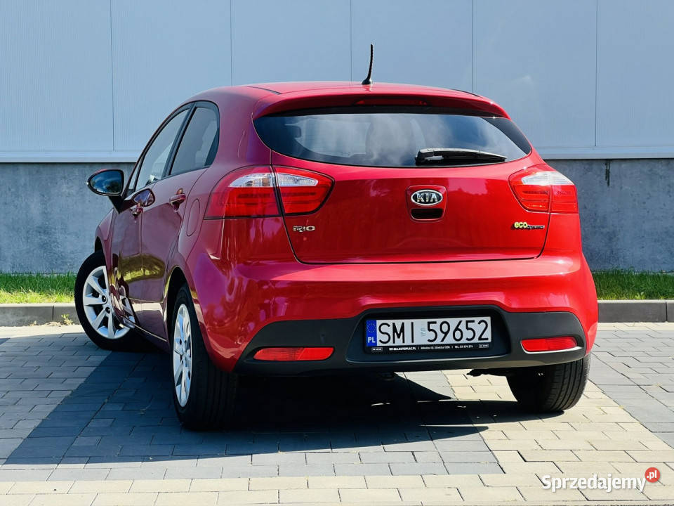 Kia Rio 12 benz LED Gwarancja III 2011 Mikołów