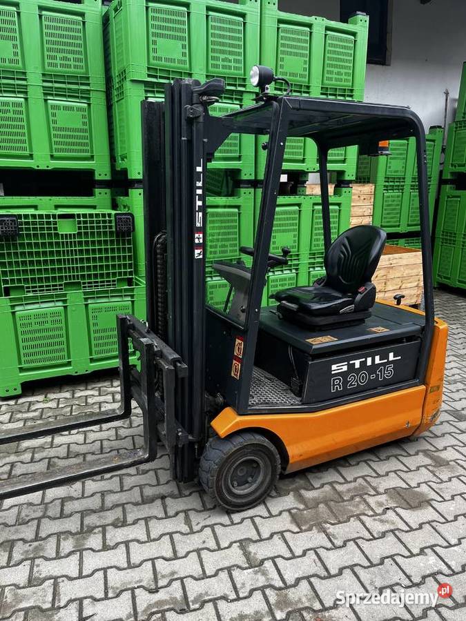 Elektryczny wózek widłowy STILL R 2015 Maszt