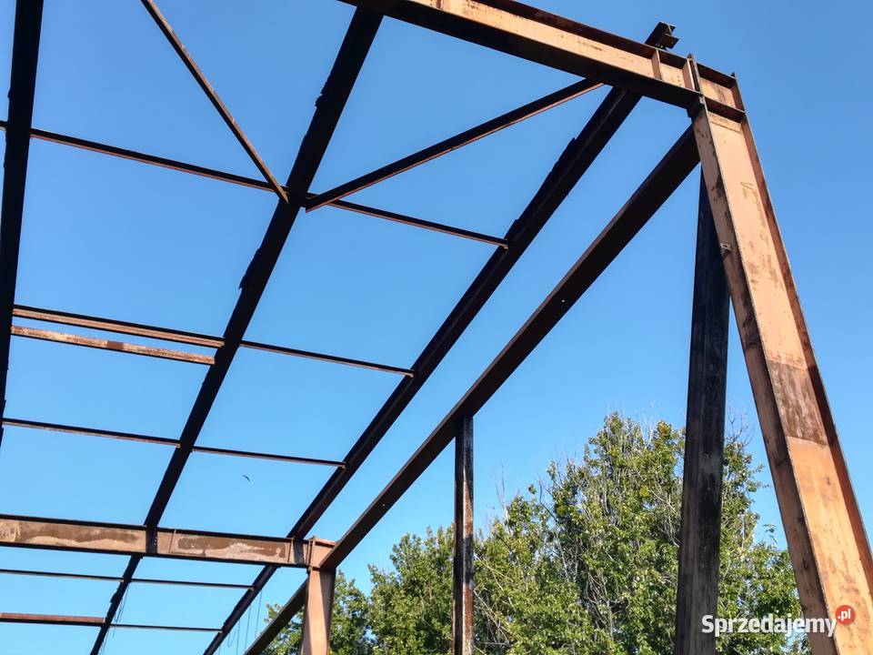 Konstrukcja stalowa hali 46 x 102 x 8 m 4700 m2 kujawsko-pomorskie