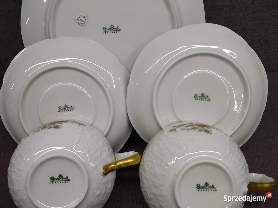 Serwis herbata Rosenthal Sanssouci Moosrose wielkopolskie