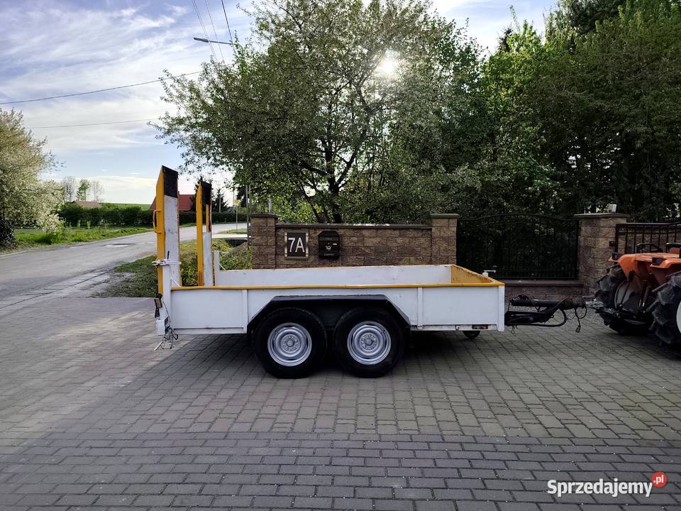 Przyczepa BLOMENROEHR Pod Minikoparkę DMC 2500 1900kg Wodzisław sprzedam