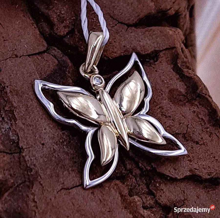 Wisiorek Złoty pr333 Motyl Z532 złote Poznań sprzedam