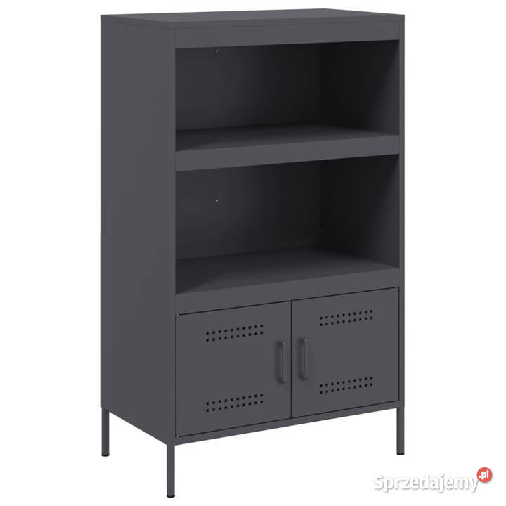 Szafka antracytowa 68x39x113 stal WM842972 Warszawa sprzedam