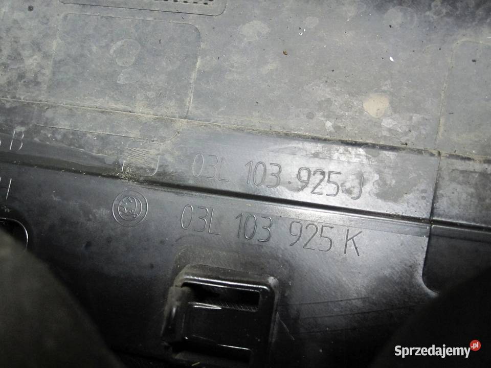 FABIA II LIFT 16 TDI 11r osłona pokrywa silnika