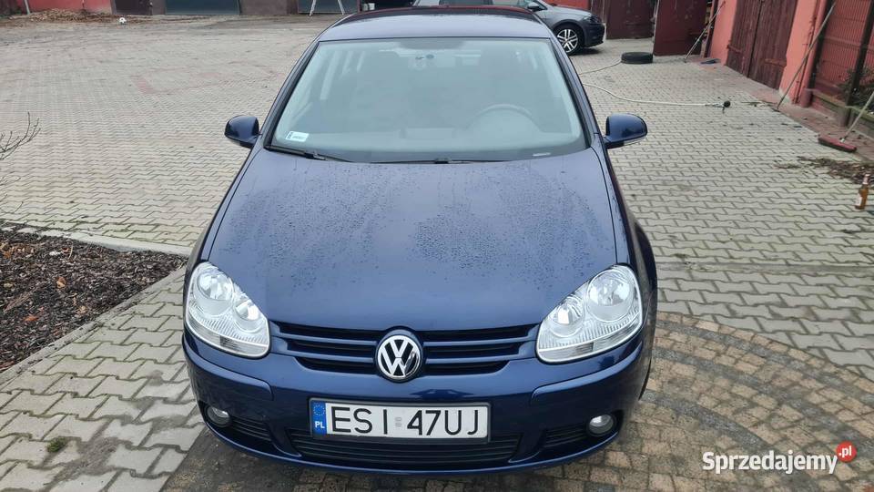 Volkswagen Golf V pierwszy właściciel garażowany aluminiowe felgi Goszczanów