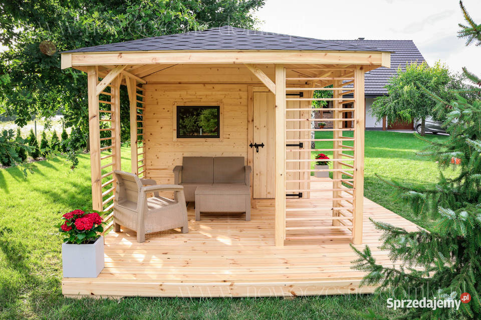 Domek narzędziowy Letniskowy Altana 4x6 San Poznań