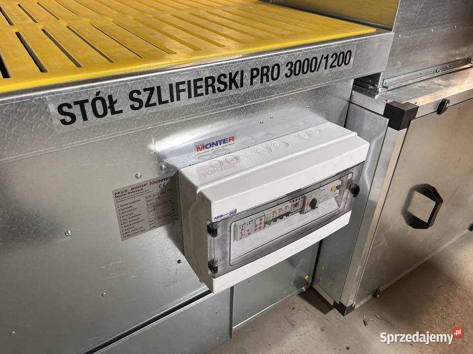 Stół szlifierski PRO 30001200 z nawiewem śląskie Bielsko-Biała