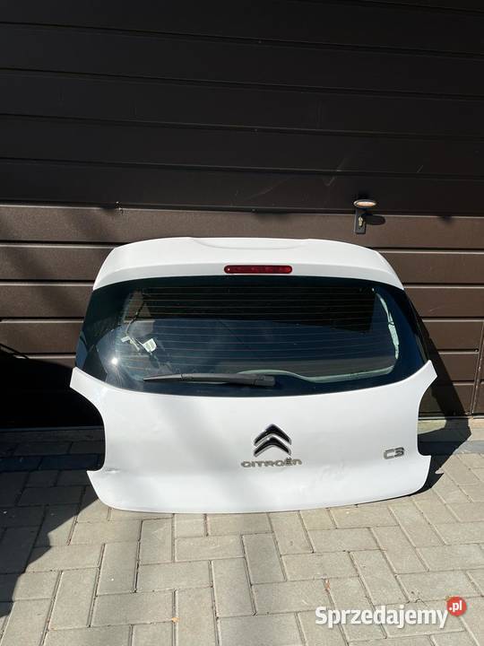 CITROEN C3 III KLAPA TYLNY ZDERZAK CZUJNIKI Karoseria wielkopolskie